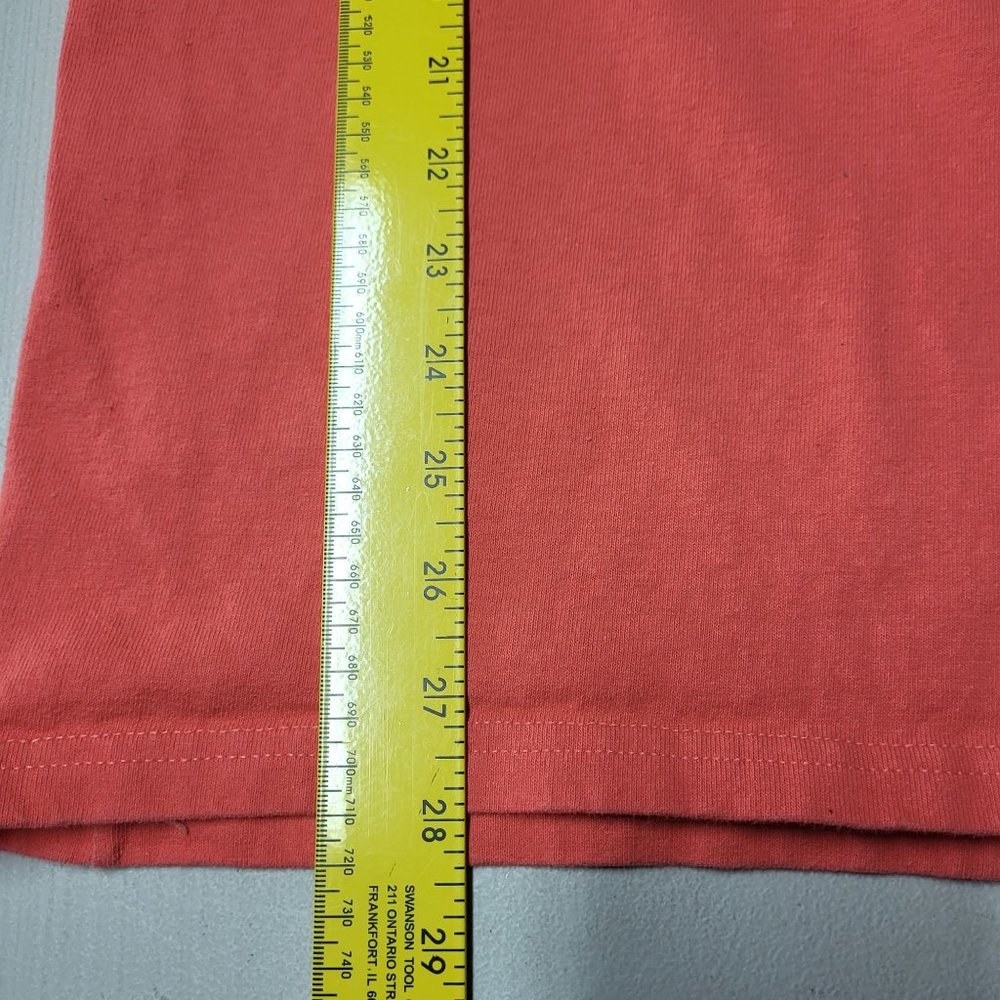 Vintage Look Champion Big C Embroidered Orange‎ T-Shirt Men's Size Large Top - Picture 12 of 12